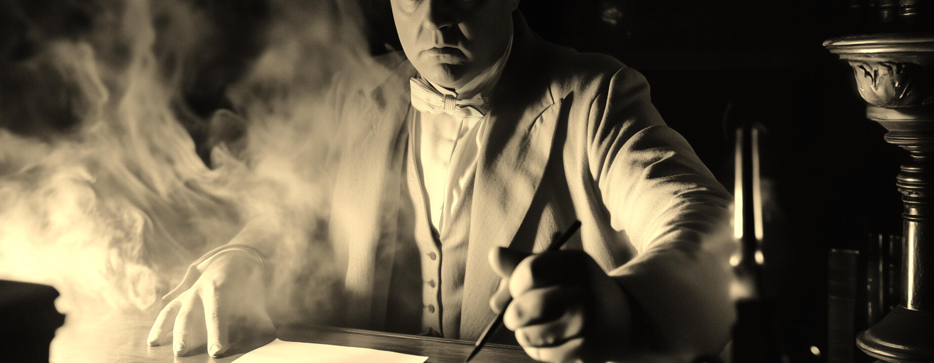 The whisperer writing